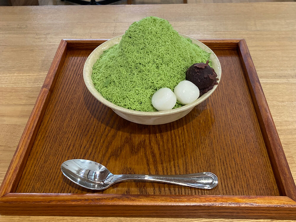 台湾かき氷　宇治の粉雪