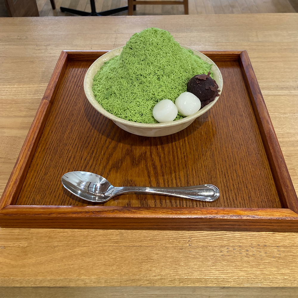 台湾かき氷　宇治の粉雪