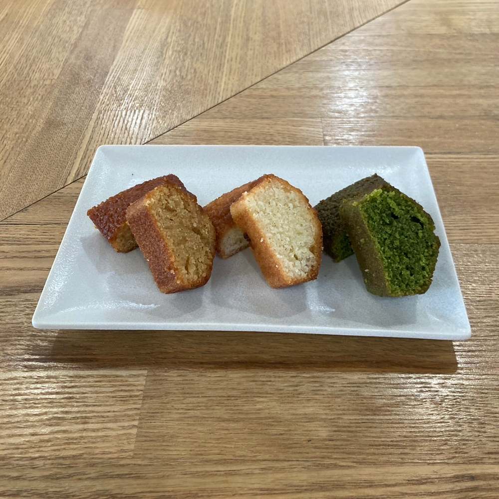 パスレルのフィナンシェ３種類